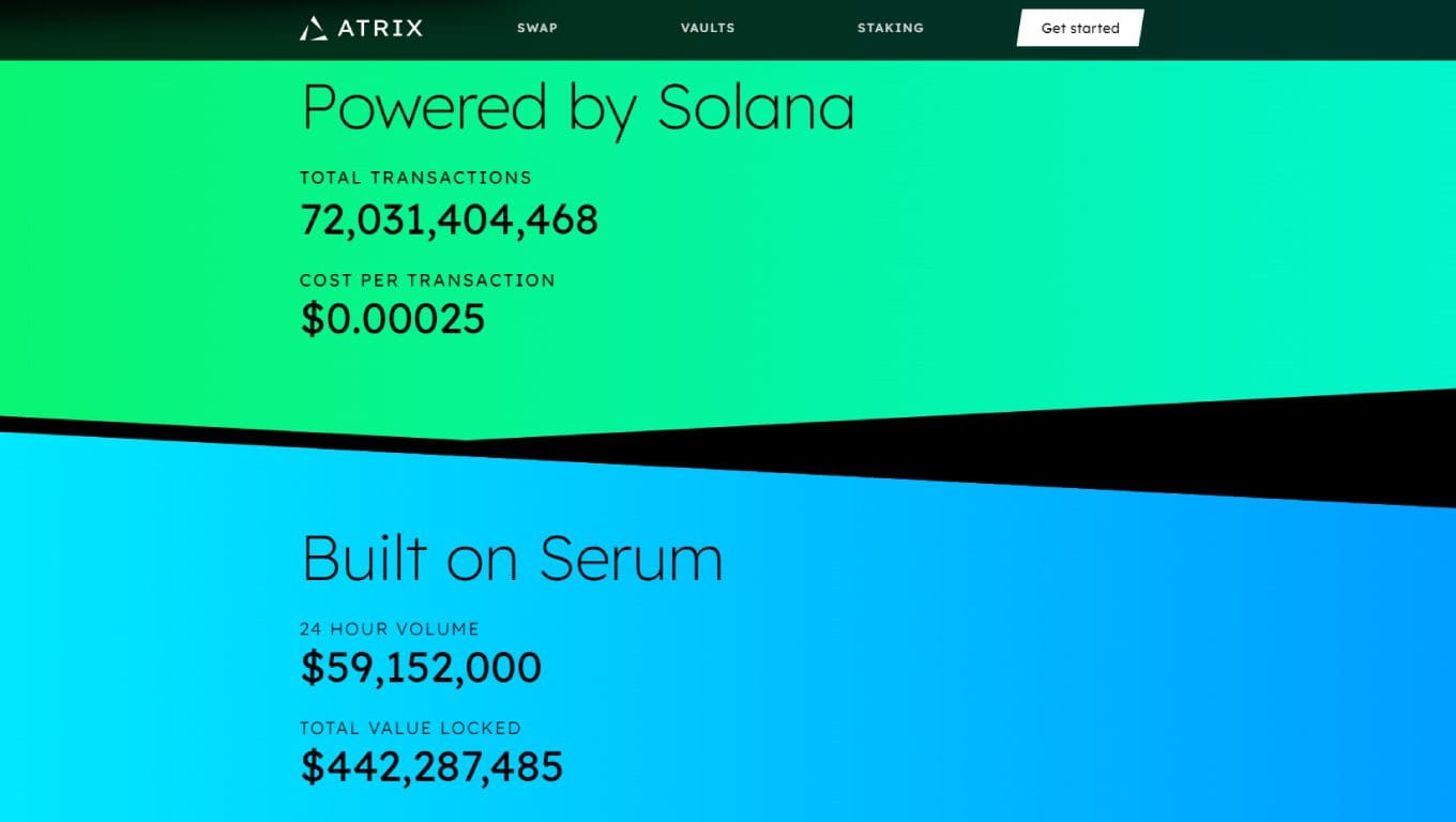 Che cos'è Atrix, AMM su blockchain Solana