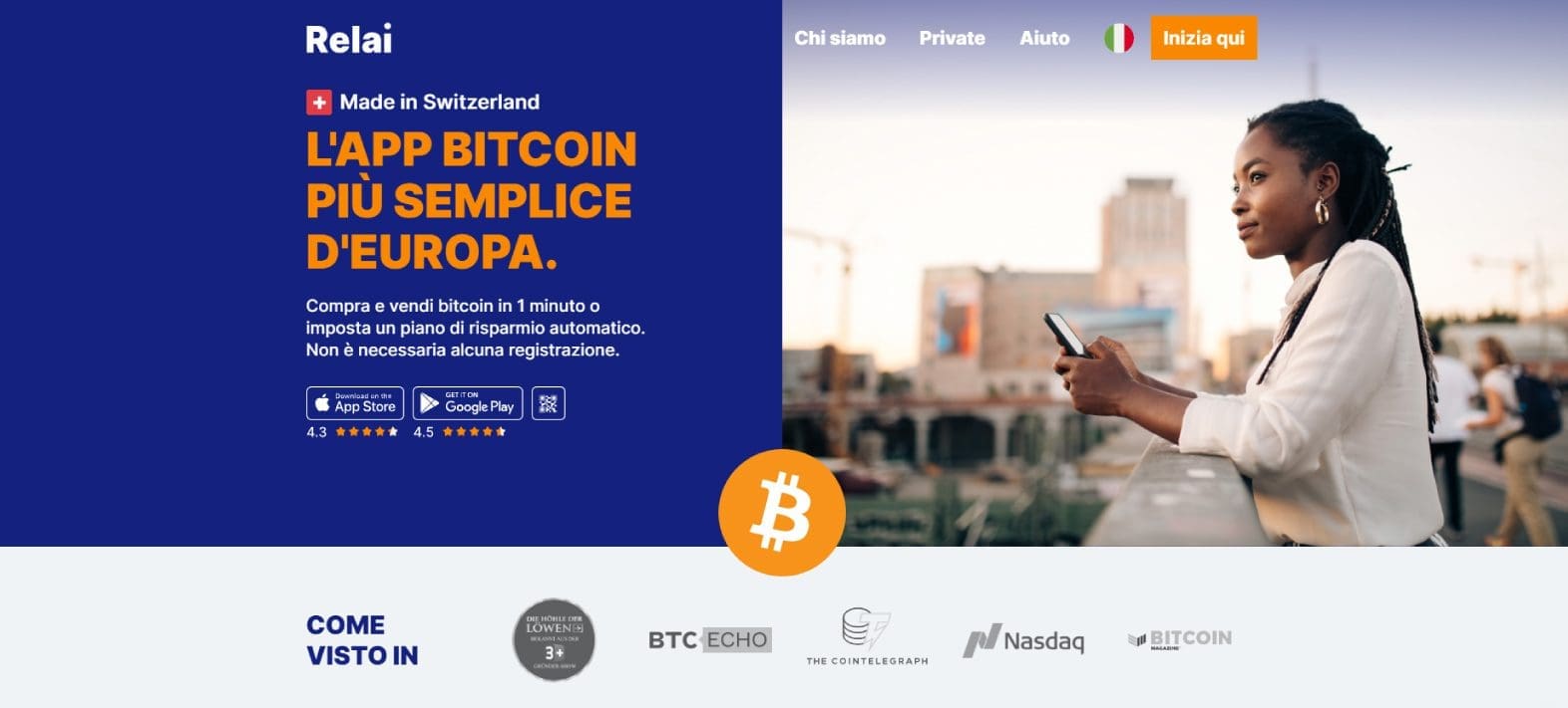 Relai app bitcoin